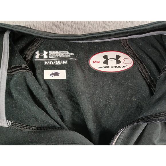 Texas Tech Red Raiders Pullover Womens Medium Black 1/4 Zip Under Armour Mock - Picture 2 of 8